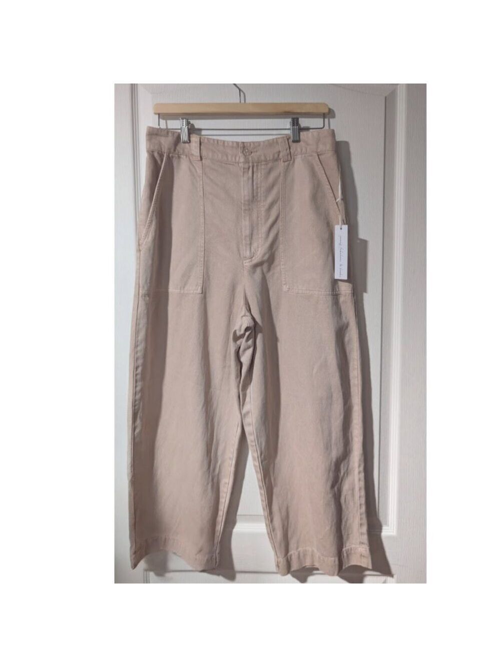 Young Fabulous & Broke | Peach Wide Leg Utility Pants